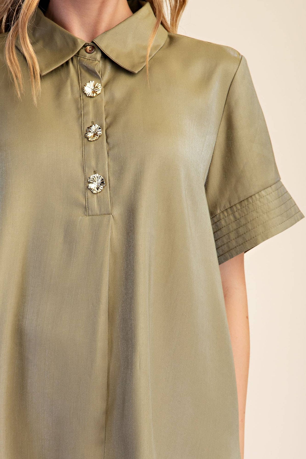Short Sleeve Shirt Top