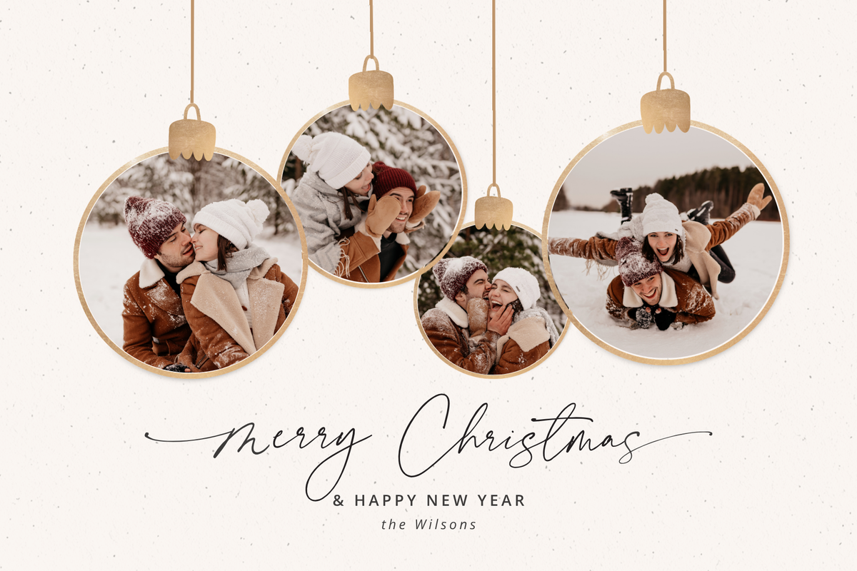 Personalized Christmas Wishes — Digital Christmas Card