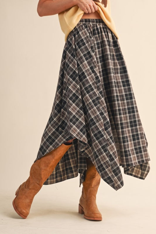 Plaid skirt